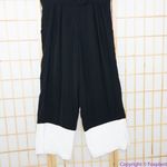 Eloquii NEW wide leg jumpsuit short sleeve white trim, 14 Photo 7