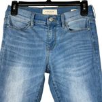 PacSun SZ 25 Ankle Jeggings Jeans Low-Rise Frayed Step Hems Zip-Fly Light Wash Photo 1
