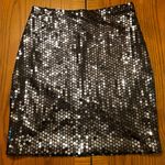 Cache  Black Sequin Encrusted Lined Mini Pencil Skirt Size Small Vintage 1970s‎ Photo 2