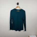 Segments Women’s Classic Long Sleeve Merino Wool Baselayer in Teal Size L Blue Size L Photo 1