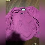 Misook Purple  sweater tank set L fall casual classic knit $300 Photo 6
