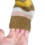 Madewell  Striped Tilden Pullover Crewneck Wool Blend Sweater Photo 2