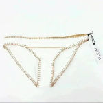 Ellejay  x Revolve Women's Daniela Blanket Stitch Swim Bottom Size M NEW Photo 2