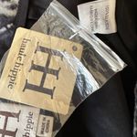 Haute Hippie BNWT | Black and White Printed Silk Cuffed Trousers | Size 4 Photo 8