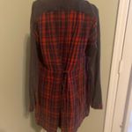 Paper Crane NWT ‎ FLANNEL SHIRT DRESS Photo 2