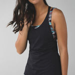 Lululemon All Sport Support Tank Black Mini Coast Camo Multi Photo 0