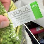 Bula Fair Isle Lambswool Pom Beanie with Fleece Ear Band Green Photo 8