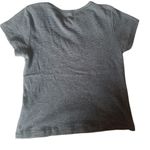 Brandy Melville Grey and Navy striped tee Photo 1