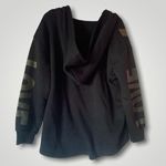 Oversized Black Hoodie Size L Photo 1