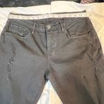3x1  Black Distressed Ripped Denim Jeans‎ Straight Leg Grunge Streetwear Size 30 Photo 5