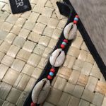 Joe Boxer Straw Sea Shell Platform Y2K Flip Flops Photo 2