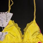 Beach Bunny  Sun Bunny Lady Lace Triangle Bikini‎ Top nwt Photo 5