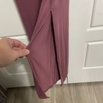 Athleta Burgundy Sleeveless Maxi Dress Casual With Tie Belt Size Medium Photo 8