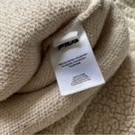 Urban Outfitters  FILA Adam Ecru Sherpa Hoodie Pullover (Large) Photo 6