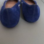 ALDO  Blue‎ Leather Studded Embroidered Pointed Toe Flats Size 6 Photo 4