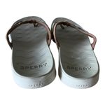 Sperry  Top-Sider Waveside Brown Leather Women's Flip Flop Size 8.5M Photo 2