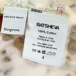 Batsheva + Laura Ashley Beaumaris Floral Print Cotton Dress Yellow Size 4 Photo 8