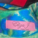 Eliza J Floral Green and Blue dress Photo 3