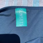 Sunsets Swim Blue and White bikini bottoms XL Photo 5