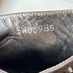 Stuart Weitzman Commodore Bootie 6 Brown Leather Suede Studded Shoes Chic Edgy Photo 15