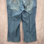 Just My Size 024.  Modern Bootcut Straight Wide Blue Jeans 26W Short Photo 5