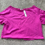 PINK - Victoria's Secret  off the shoulder shirt Photo 0