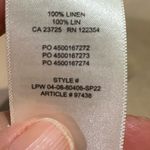 Aritzia  100% Linen Eleta Shirtdress - size large Photo 7