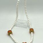 Vintage Necklace White Photo 3