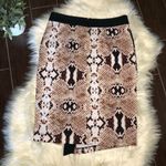 Worthington  snake print scuba skirt size 12 Photo 3
