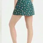 American Eagle Mini Floral Skirt (405) Green Photo 2