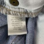 Christopher & Banks Christoper & Banks Women's Classic Fit Blue Denim Capri Jeans Comfort Size 8 EUC Photo 7