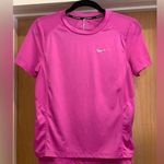 Nike  Fuchsia Performance Tee.  Size-Small Photo 0