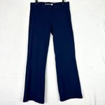 Betabrand  Bootcut Classic Dress Pant Yoga Pant Size Large Petite Navy Blue Photo 2