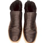 Toms | Paxton Black Croc Embossed Leather Slip-On Ankle Boot 9W | VGUC Photo 8