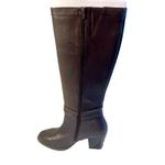 Giani Bernini Boots Womens 9.5 Brown Dress Boots Heeled Memory Foam Zip Photo 1