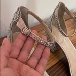 Betsey Johnson  Women's Mari Block Heel Evening Sandals in Champagne. Size 8.5 Photo 9