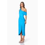 Elliatt NWT Alice Off the Shoulder Cocktail Dress in Aqua Sz XS $275 Photo 1