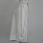 Lascana White Ruffle Eyelet Viscose Three Quarter Sleeve Blouse Size 8 Photo 2