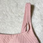 Aerie Pink XO Ribbed Wide Strap Scoop Bikini Top Photo 4