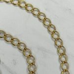 Gold Tone Chain Link Belt Tassel Charm Y2K Festival One Size (OS) ✨ Photo 4