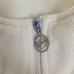 Vintage  Sweatshirt Womens‎ Small Yellow Nike  Spellout Fleece Sweatshirt Photo 2