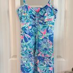 Lilly Pulitzer  Margarete Bennet Blue Celestial Seas RARE Dress Coverup Size Smal Photo 2