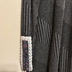 Hem & Thread Black and White Ribbed Mock Neck Sweater Dress Photo 5