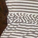 Max Studio Brown & White Stripe Sleeveless Maxi Dress - size large Photo 7