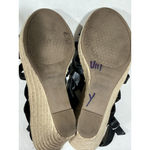 Faded Glory Woman’s  Black Strappy Sling back Open Toe Sandals 8 Photo 6