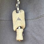 Burton Women's Gray Winter Snowboard Jacket Hooded Drawstring Size Large Photo 2