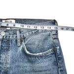 AGOLDE Blue Straight Leg Light Wash High Rise Button Fly Jeans 28 Photo 3