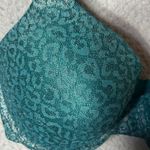 No Boundaries  Bra Womens Green 36C Allover Lace Push Up Bra NEW‎ Photo 5