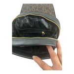 Calvin Klein Mia Backpack Brown Black Logo Women Backpacks Casual Double Zip Photo 4