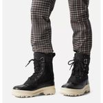 Sorel Caribou Royal Boots in Black & Chalk 8 New Womens Waterproof Photo 12